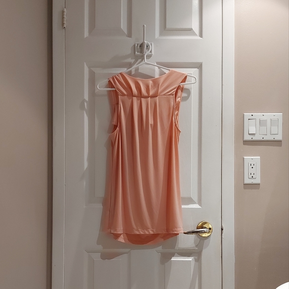 Suzy Shier | Draped Sleeveless Top - Picture 7 of 7